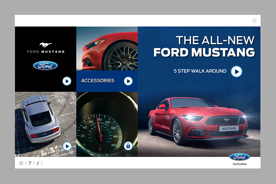 Ford – Ford Mustang product training e-learning (2014)